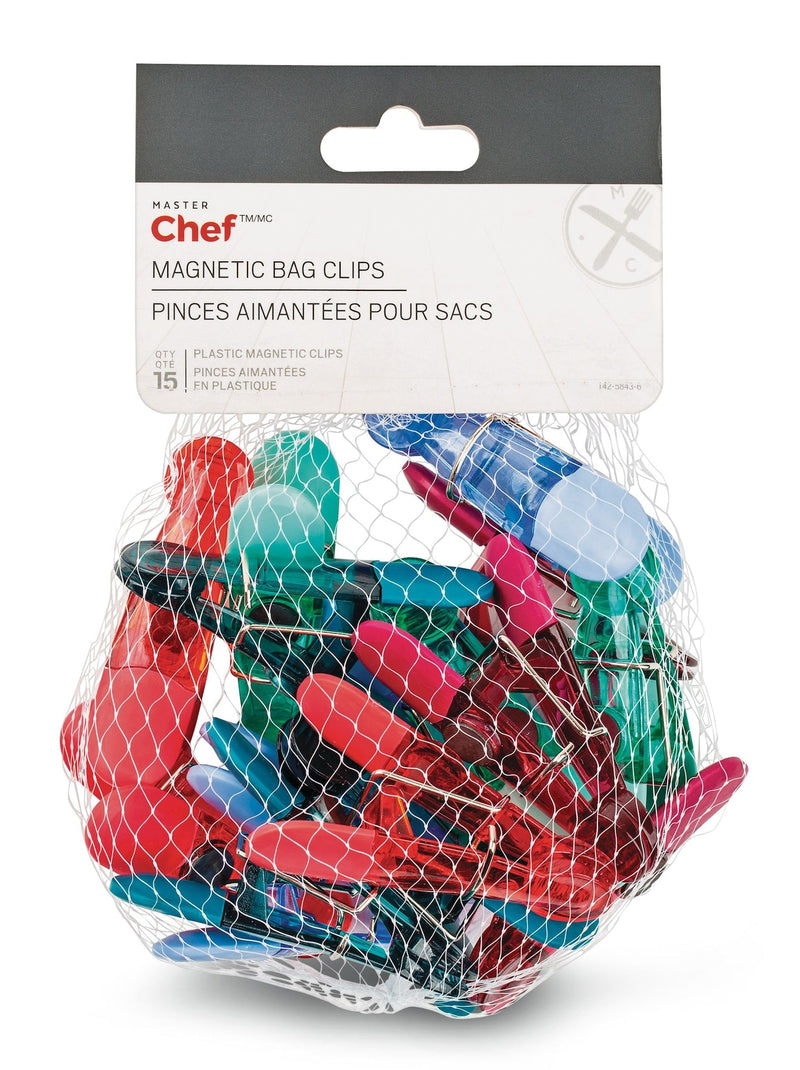 MASTER Chef Magnetic Bag Clips, 15-pk J7