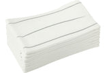 Master Chef Ribbed Stripe Bar Mop Dish Cloths, Grey Stripes, 5-pk