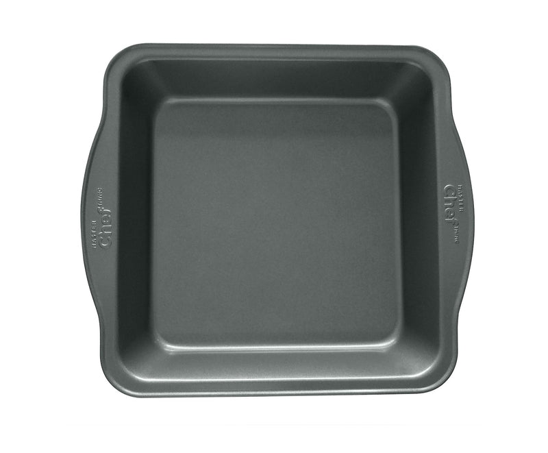 MASTER Chef Square Cake Pan, Non-Stick, 8-in J9