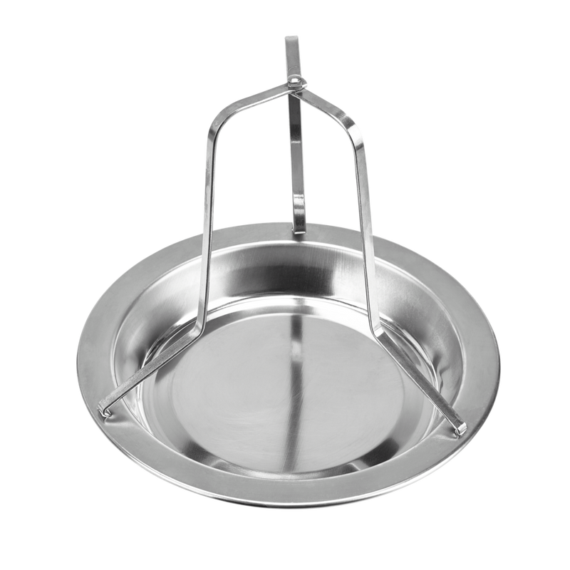 MASTER Chef Stainless Steel Folding Beer Can Chicken Holder/Chicken Roasting Rack Stand I9
