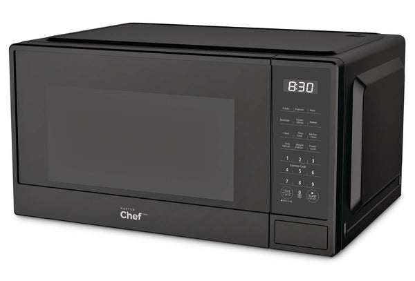 MasterChef Matte Microwave, Black, 1.1-cu-ft F4