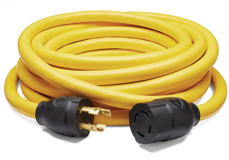 Mastercraft 10AWG, 30A L14-30 Twist Lock Generator Extension Cord, 25-ft L1