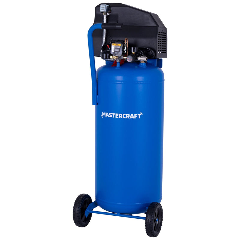 Mastercraft 20-Gallon Oil Free Vertical Air Compressor, 135 PSI X1