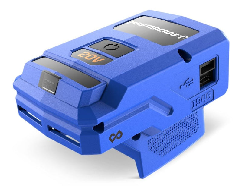 Mastercraft 20V Cordless Power Inverter, Tool Only, PWR POD Compatible J9