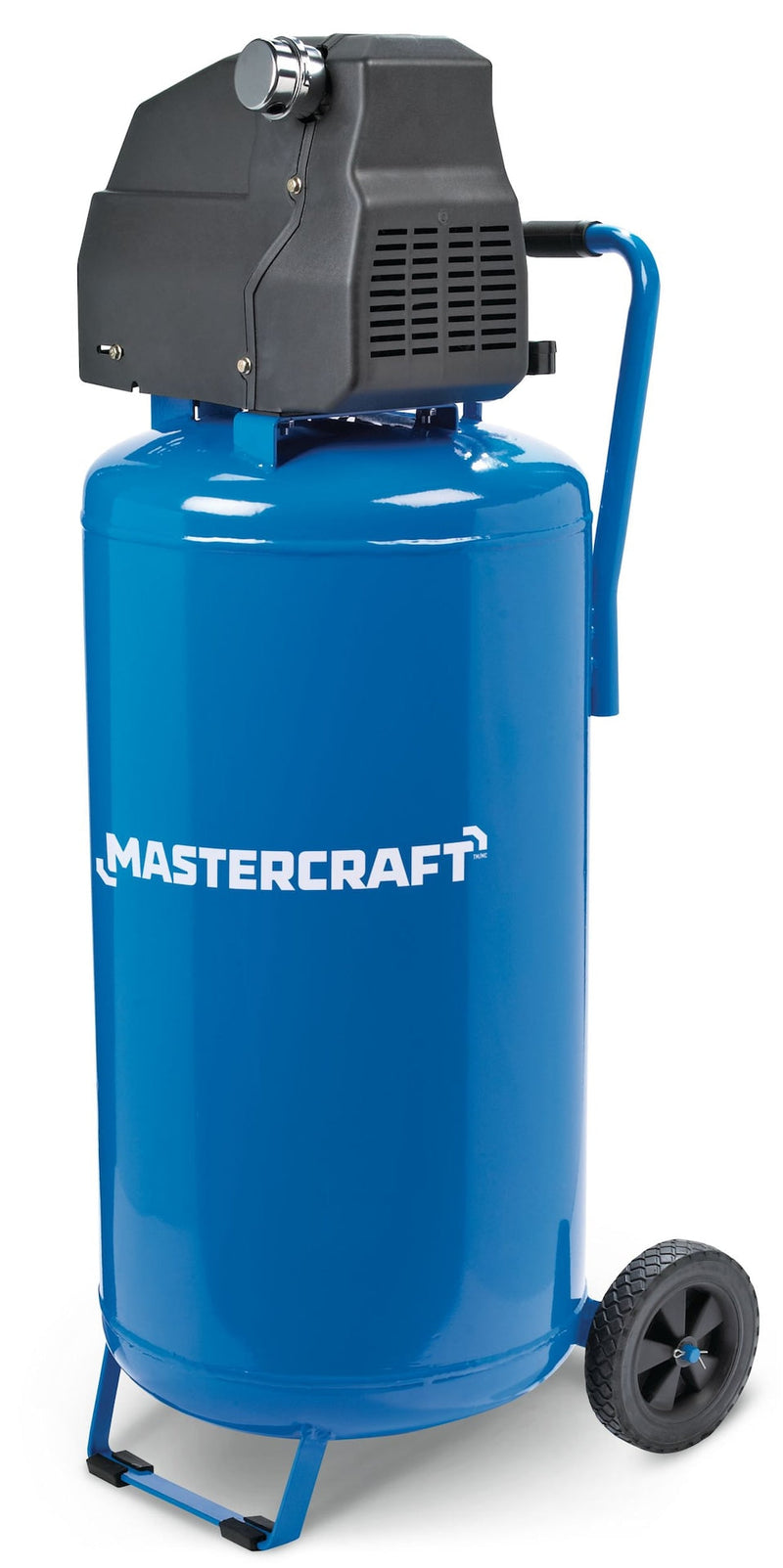 Mastercraft 26-Gallon Oil-Free Portable Vertical Air Compressor, 135 PSI, 1.5 HP Q4