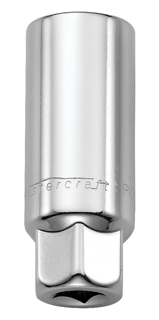 Mastercraft 3/8-in Drive Spark Plug Socket, CRV 18mm F0