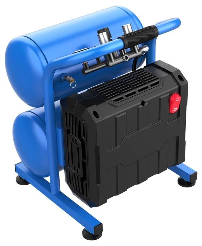 Mastercraft 5-Gallon Air Compressor with Control Panel, 175 PSI, 1.5 HP
