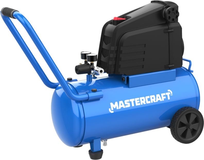 Mastercraft 8-Gallon Oil-Free Portable Air Compressor, 150 PSI, 1.5 HP G3