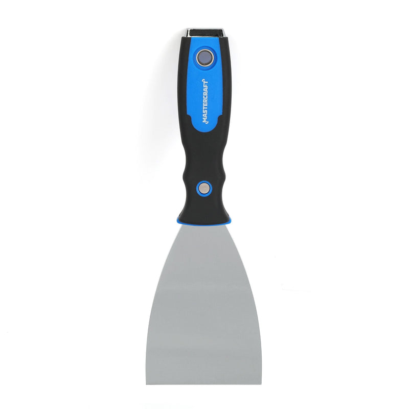 Mastercraft Carbon Steel Stiff Wall/Paint Scraper & Spackling/Putty Knife, 3-in W6