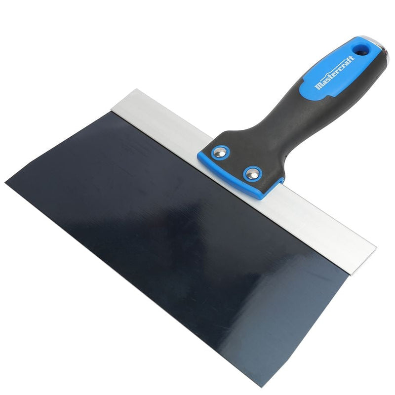 Mastercraft Drywall Patching & Taping Knife with Solvent-Resistant Blue Steel Blade, 8-in L5