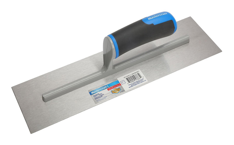 Mastercraft Ergonomic Steel Cement Trowel For Masonry & Concrete Work, 4 x 14-in E8
