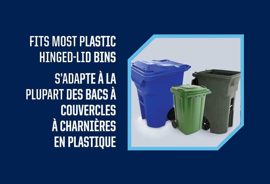 Mastercraft Garbage Bin Bungee Lock Outdoor