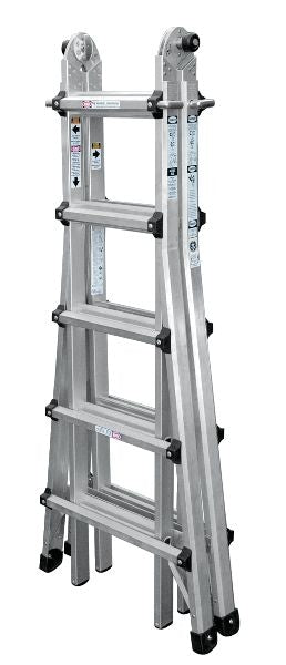 Mastercraft Grade 1A Aluminum Multi-Task Ladder, 21-ft, 300-lb G1