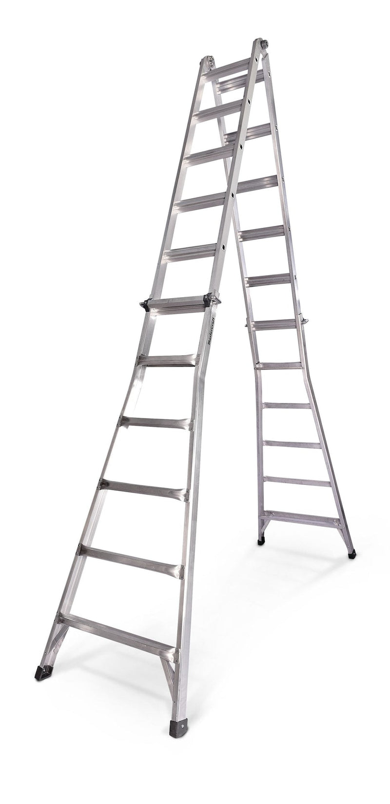 Mastercraft Grade 1A Aluminum Multi-Task Ladder, 25-ft, 300-lb J4