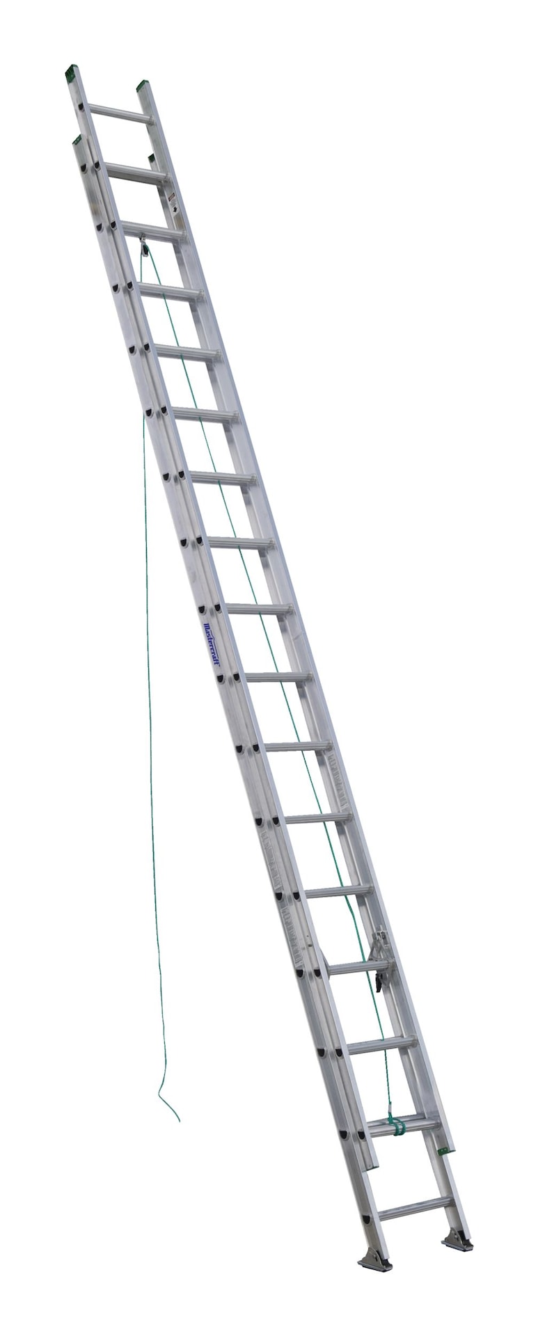 Mastercraft Grade 2 Aluminum Extension Ladder, 225-lb, 32-ft F4