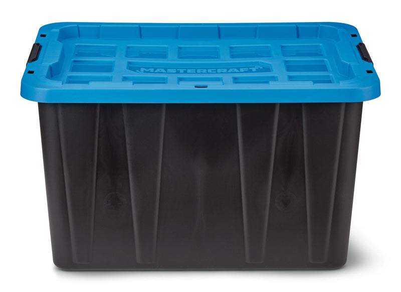 Mastercraft Heavy-Duty Easy Grip Latching Tote, 102.3-L N0