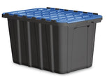 Mastercraft Heavy-Duty Polypropylene Flip Top Tote, 45-L