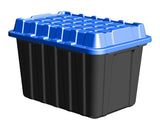 Mastercraft Heavy-Duty Polypropylene Tote with Domed Lid, 120-L