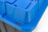 Mastercraft Heavy-Duty Polypropylene Tote with Domed Lid, 120-L