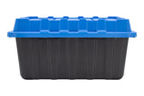 Mastercraft Heavy-Duty Polypropylene Tote with Domed Lid, 88-L