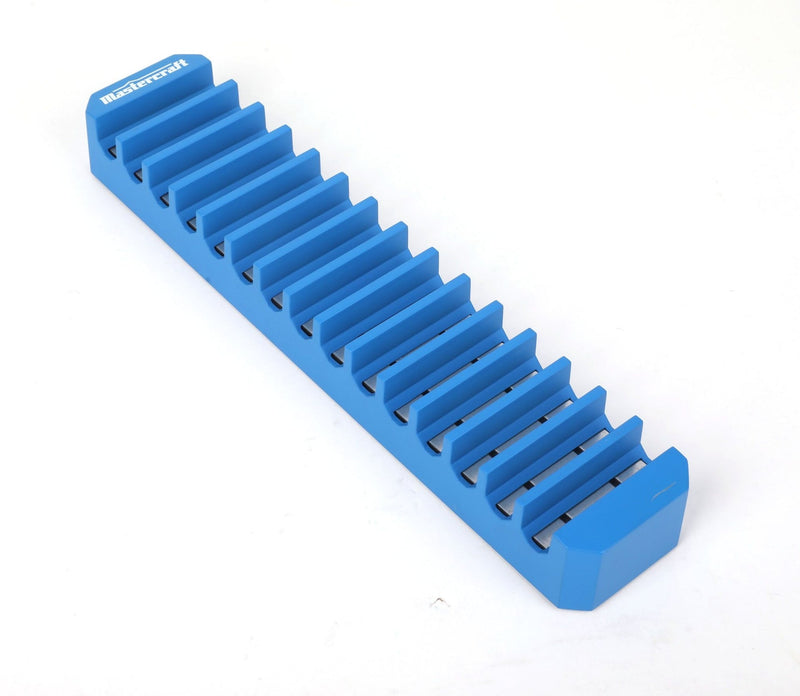Mastercraft Magnetic Screwdriver Holder for 15 Screwdrivers, 11x2x1.4-in K2