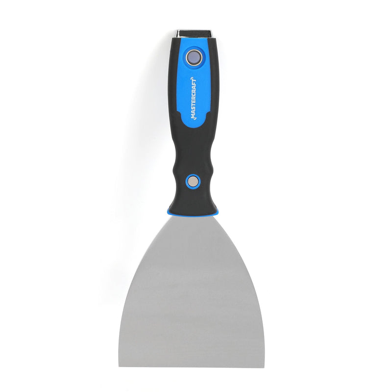Mastercraft Multi-Purpose Flexible Carbon Steel Spackling/Putty Knife & Paint Scraper, 4-in N0