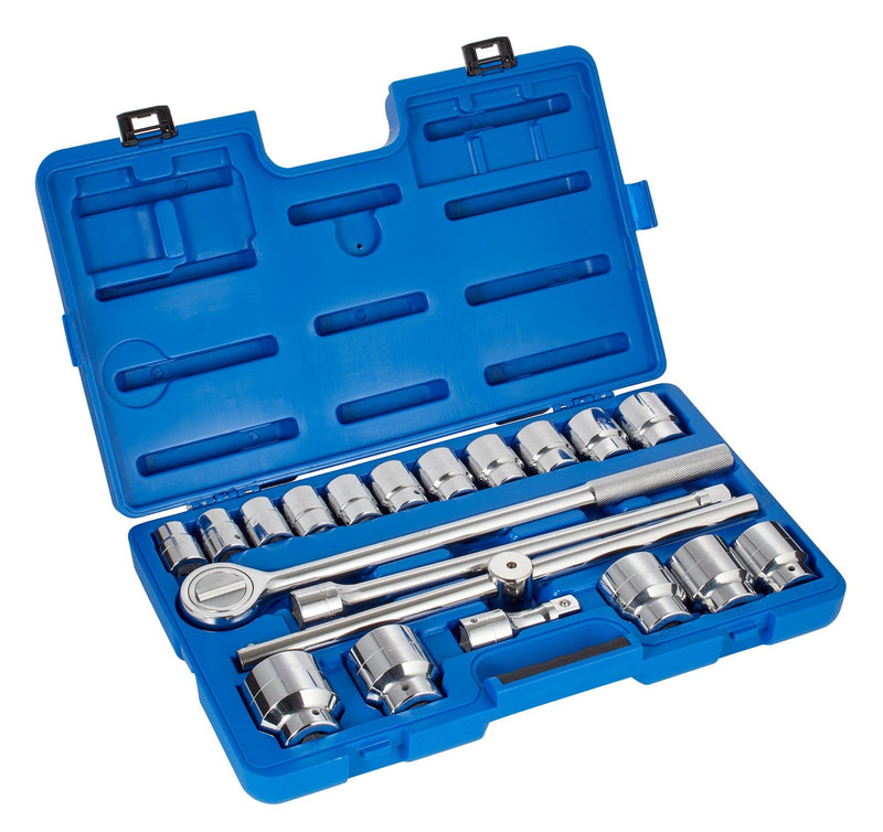 Mastercraft Socket Set 20-pc, 3/4-in Drive, SAE, Steel, Chrome X0