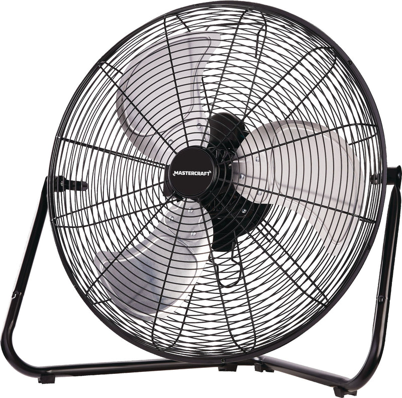 Mastercraft Vertical-Tilt Portable Floor Fan, 3-Speed, Black, 20-in, NOMA Oscillating Tower Fan, Remote Control, 3-Speed, White, 45-in, NOMA 7K... U6