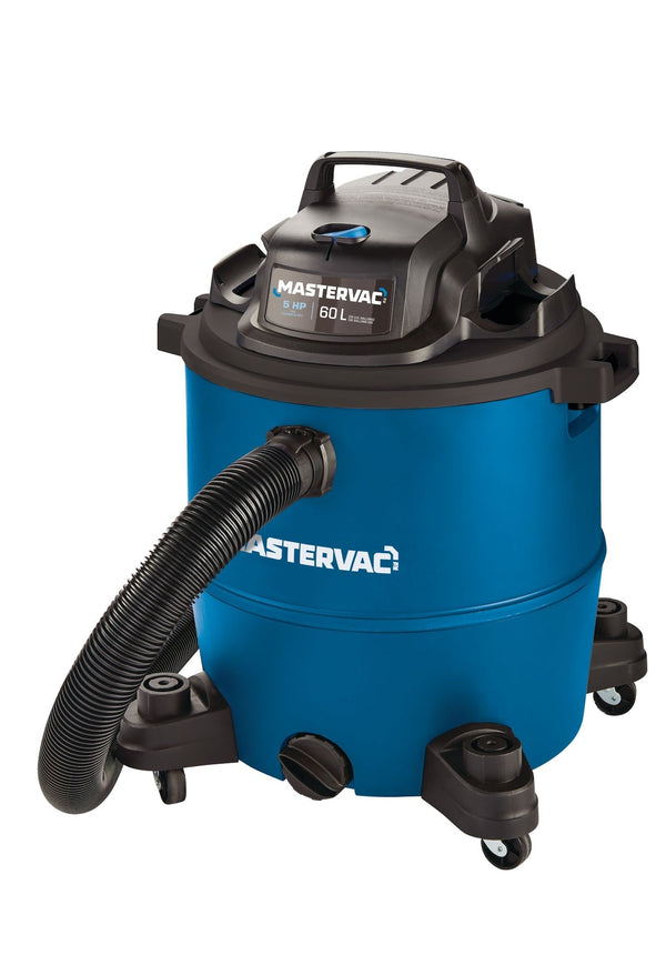 Mastervac VOC1610PF 5.0 Peak HP Wet/Dry Shop Vacuum, 60-L Q7