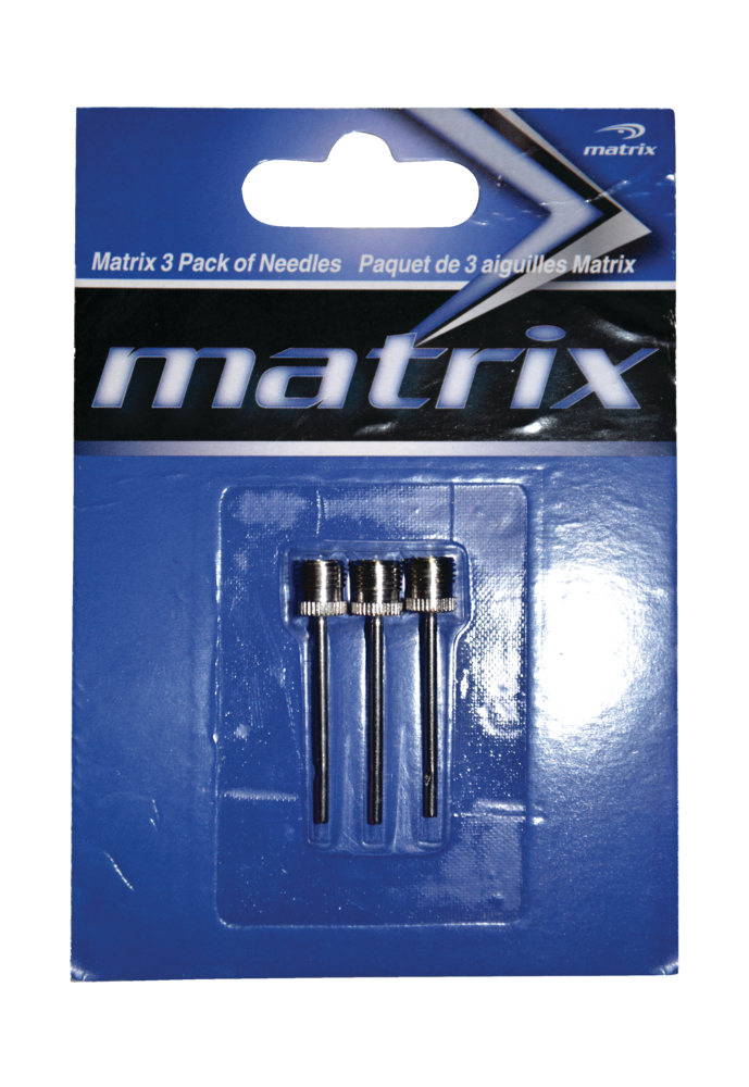 Matrix Air Pump Inflation Needles For All Sport Balls, 3-pk S6