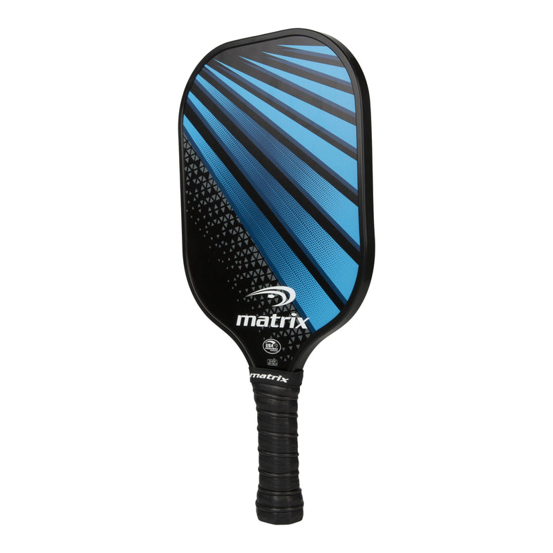 Matrix Graphite Carbon Fibre High-Strength Pickleball Paddle/Racket, USAPA Approved, Black F4