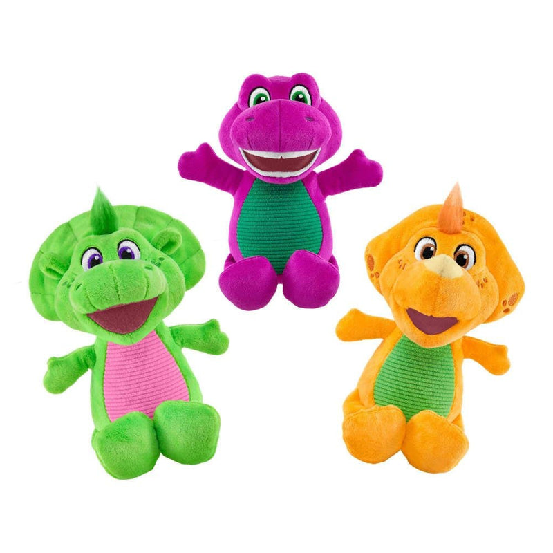 Mattel Barnie Basic Plush Toy, 8-in, Assorted Colours V9