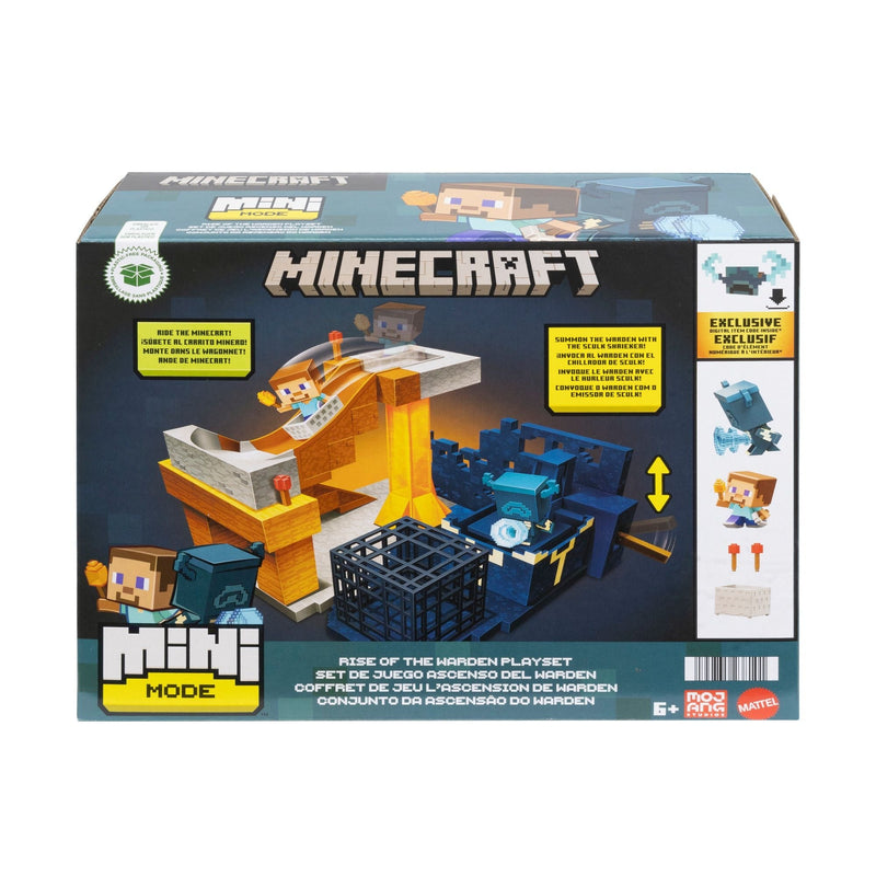 Mattel Minecraft Mini Mode Rise Of The Warden Playset K6