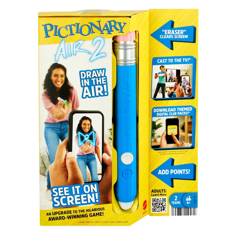 Mattel Pictionary Air 2 Family Game, Ages 8+ A8