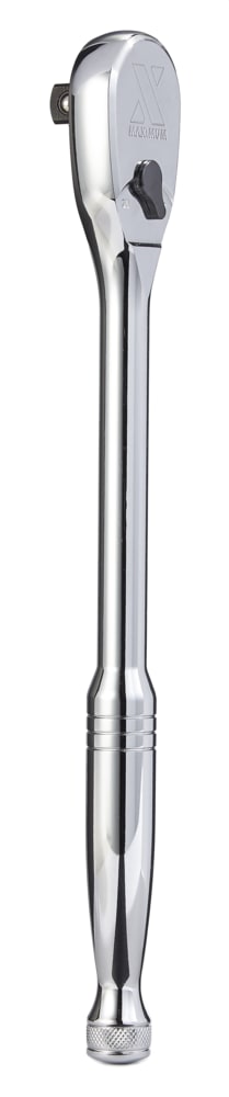 MAXIMUM 1/2-in Drive 90-Tooth Ratchet, CRV, Nickel-Chrome Plating, 13-in K5