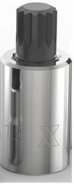MAXIMUM 1/2-in Drive Triple Square Hex Bit Socket Y3