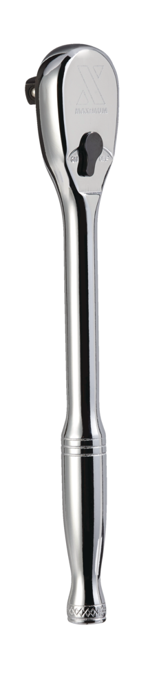 MAXIMUM 1/4-in Drive 90-Tooth Ratchet, CRV, Nickel-Chrome Plating, 6-in G6