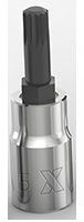 MAXIMUM 1/4-in Drive Triple Square Hex Bit Socket F6