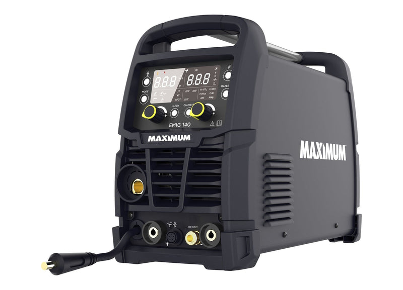 MAXIMUM 140A Multi-Process Welder with LCD Screen H8
