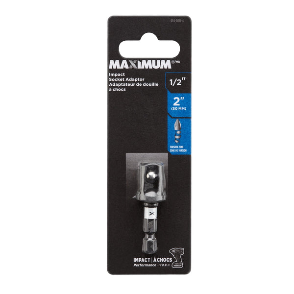 MAXIMUM 2-in Socket Adaptor, 1/2-in R7
