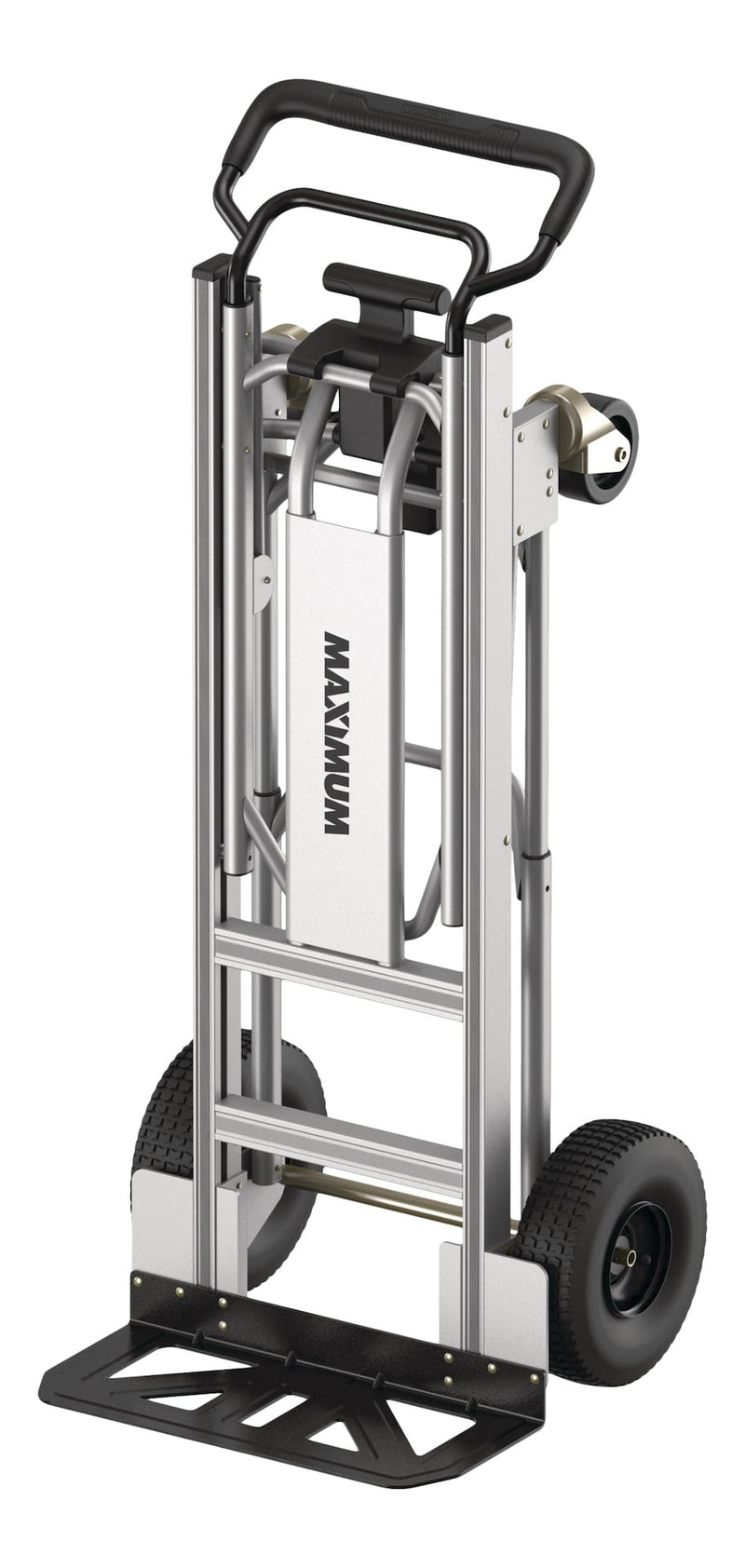 MAXIMUM 3-in-1 Hybrid Aluminum Hand Truck & Cart, 800 lb & 1000 lb Load Capacity, No Assembly Required M8