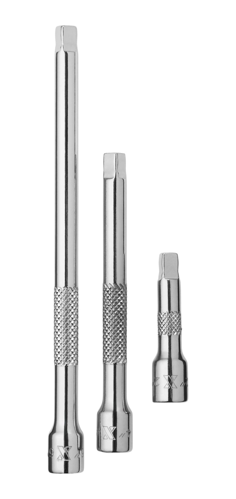 MAXIMUM 3 Piece 1/4" Drive Wobble Extension Bar Set W6