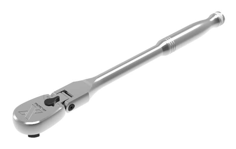 MAXIMUM 3/8-in Drive 90-Tooth Flex Ratchet, CRV, Chrome Plating, 11-in N9