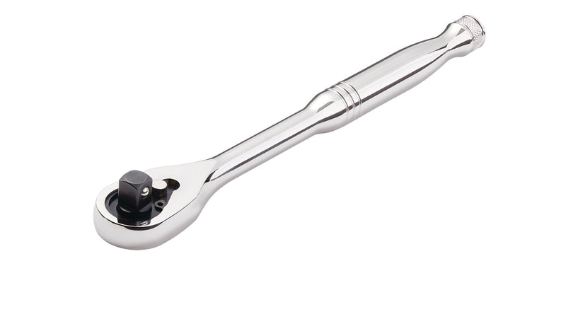MAXIMUM 3/8-in Drive 90-Tooth Ratchet, CRV, Nickel-Chrome Plating, 8-in F2