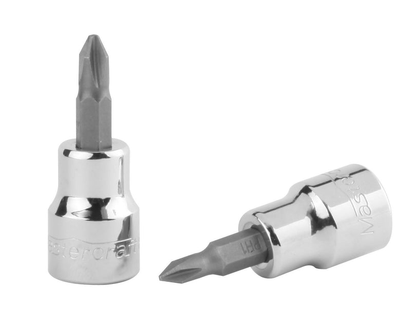 MAXIMUM 3/8-in Drive Philips Bit Socket, Assorted Sizes Y4