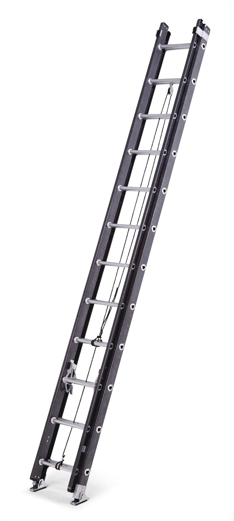 MAXIMUM Grade 1 Fiberglass Extension Ladder, 250-lb, 24-ft N5