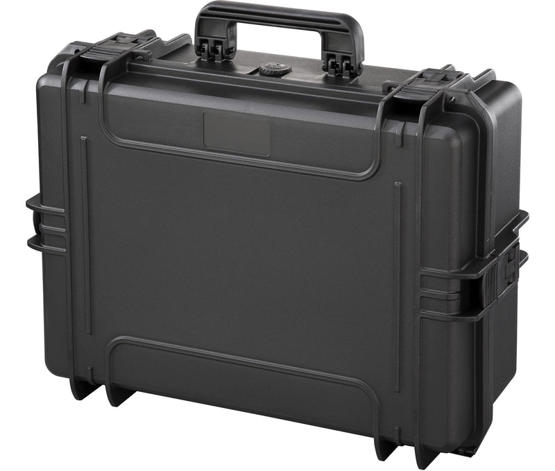 MAXIMUM Portable IP67 Waterproof Case/Tool Box with Foam Layers, Black, Large, 22-in S8