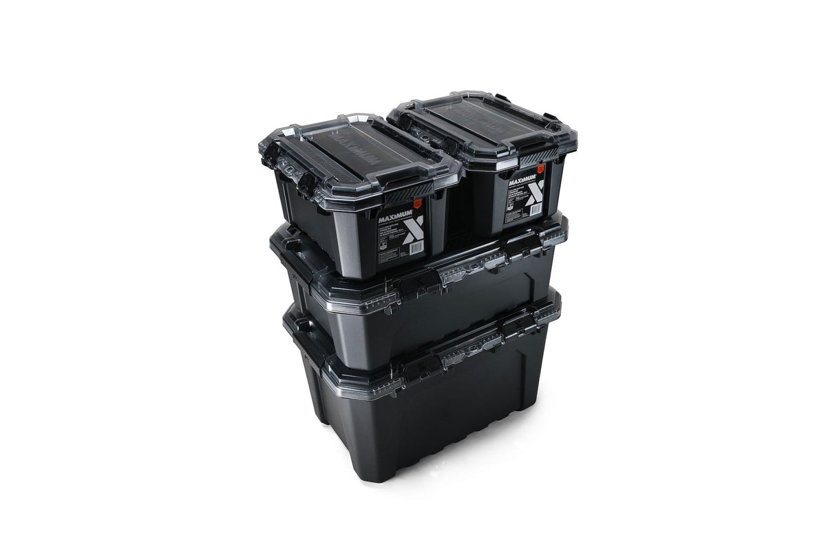 MAXIMUM Pro Duty Storage Box with Secure Closure, 18.9-L