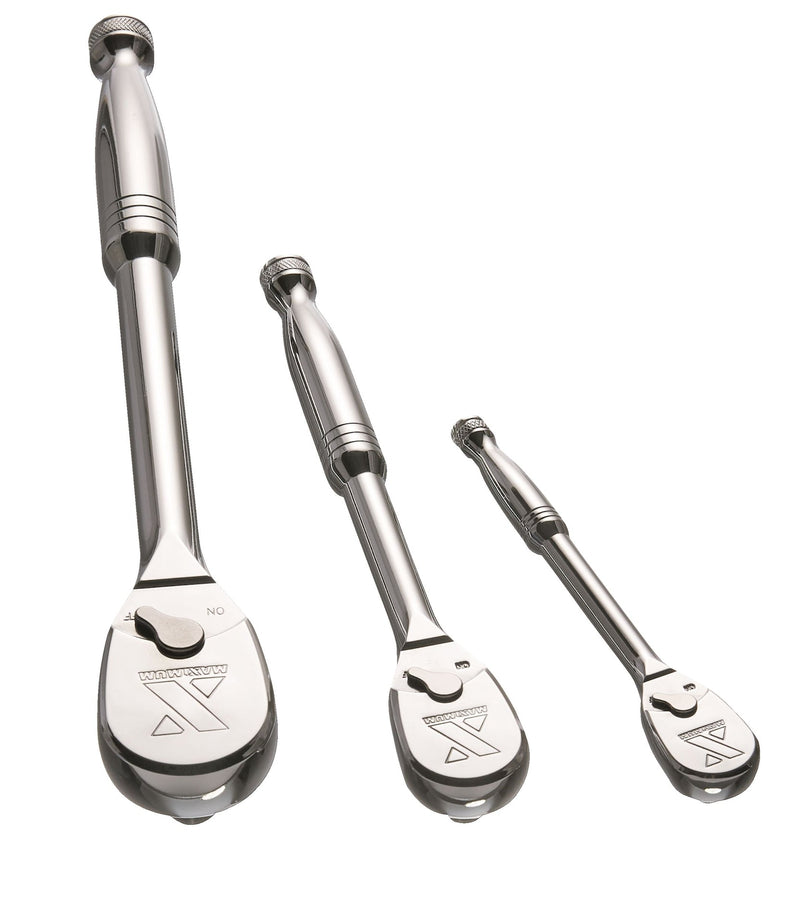 MAXIMUM Ratchet Set, 90-Tooth, 3-pc J2