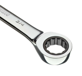 MAXIMUM Ratcheting Wrench Set, SAE, Nickel-Chrome Plating, 7-pc